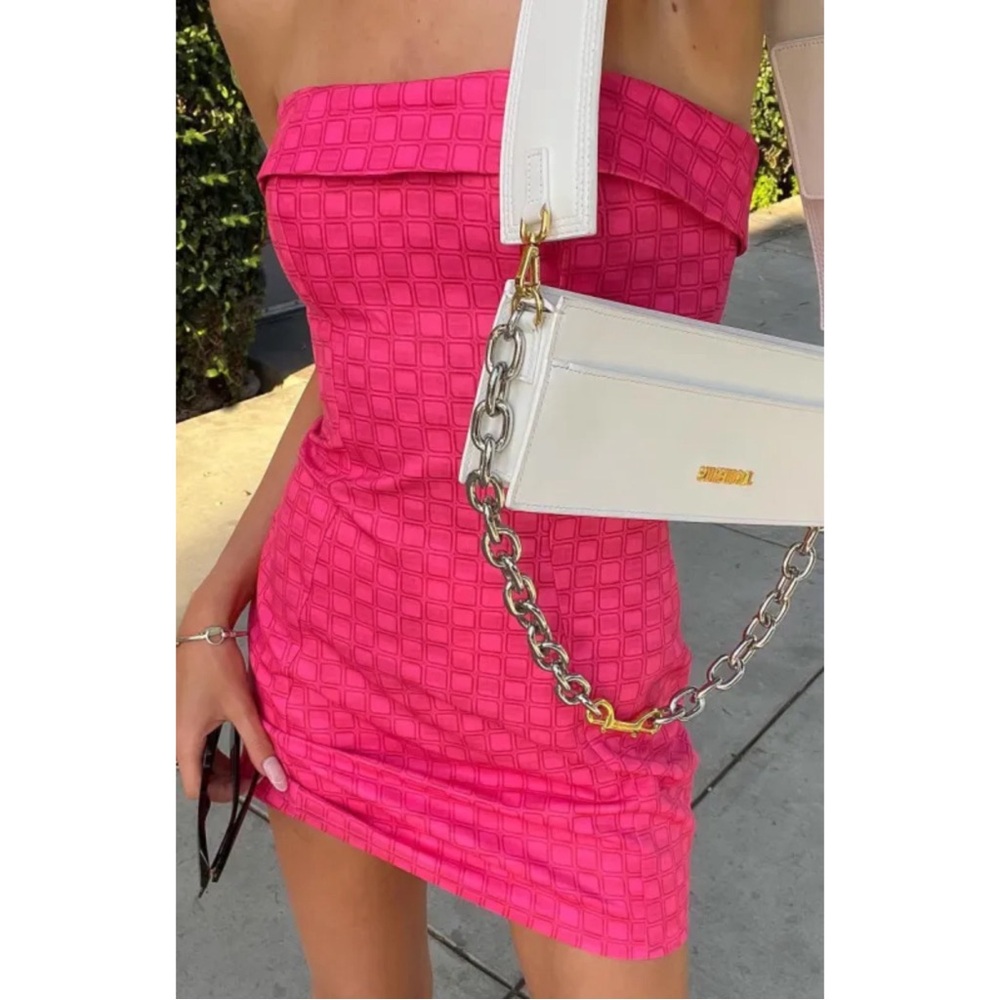 White Fox Boutique Got Me Hooked Mini Dress